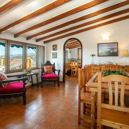 Casa Jardin Del Olivar Con Piscina Privada Alcaucin Bagian luar foto