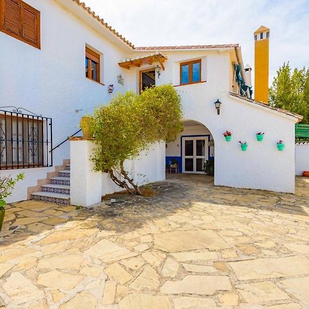 Casa Jardin Del Olivar Con Piscina Privada Alcaucin Bagian luar foto