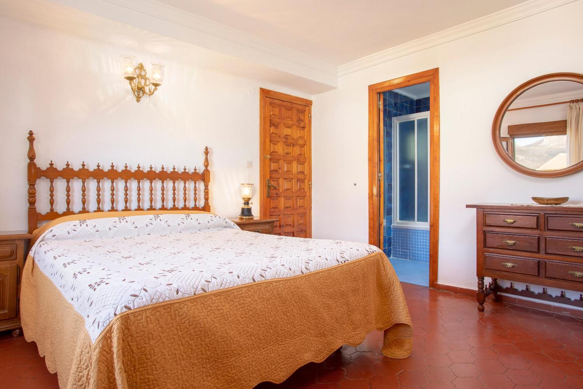 Casa Jardin Del Olivar Con Piscina Privada Alcaucin Bagian luar foto