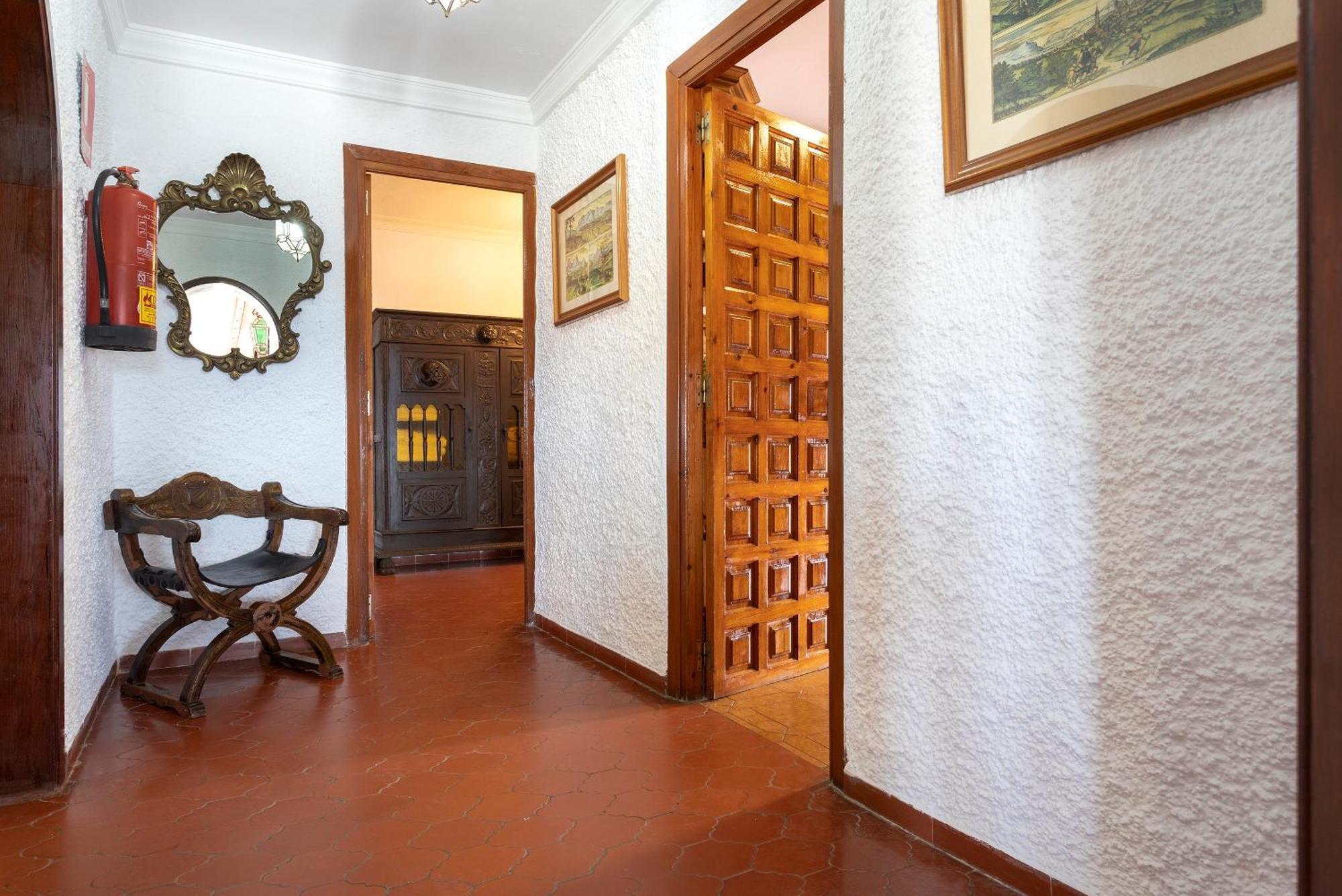 Casa Jardin Del Olivar Con Piscina Privada Alcaucin Bagian luar foto
