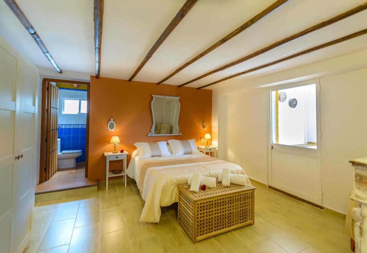 Casa Jardin Del Olivar Con Piscina Privada Alcaucin Bagian luar foto
