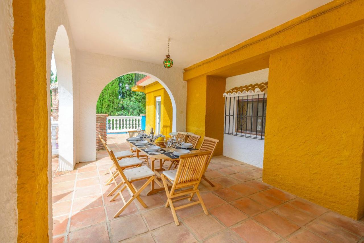 Casa Jardin Del Olivar Con Piscina Privada Alcaucin Bagian luar foto