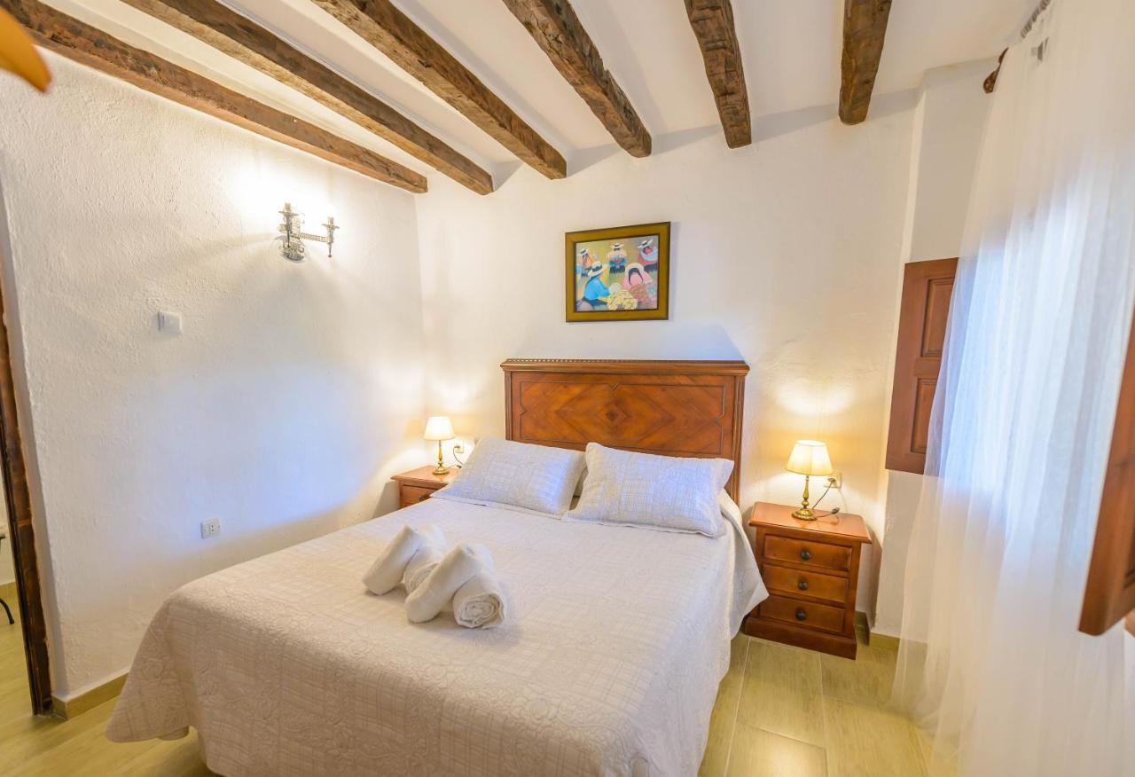 Casa Jardin Del Olivar Con Piscina Privada Alcaucin Bagian luar foto