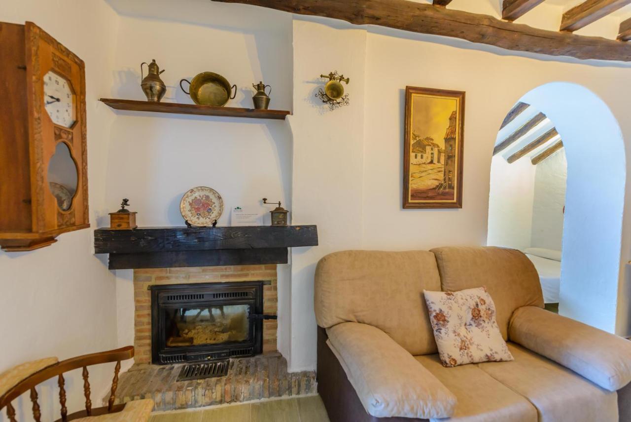 Casa Jardin Del Olivar Con Piscina Privada Alcaucin Bagian luar foto