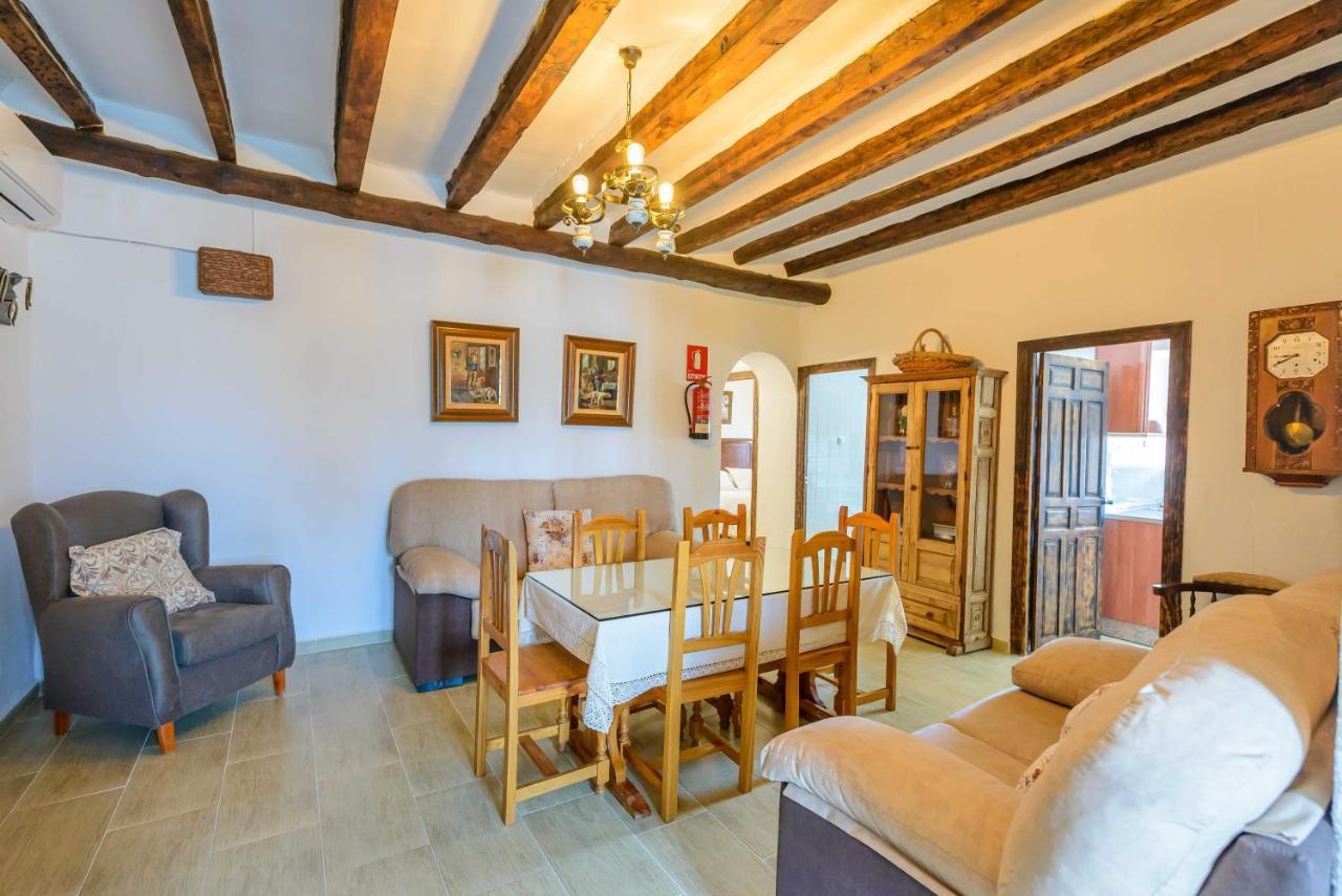 Casa Jardin Del Olivar Con Piscina Privada Alcaucin Bagian luar foto