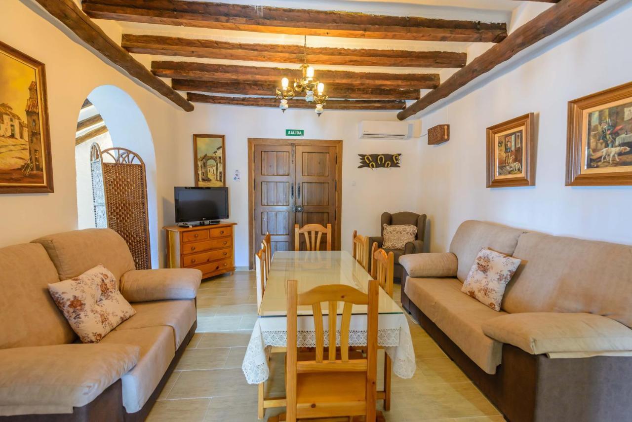 Casa Jardin Del Olivar Con Piscina Privada Alcaucin Bagian luar foto